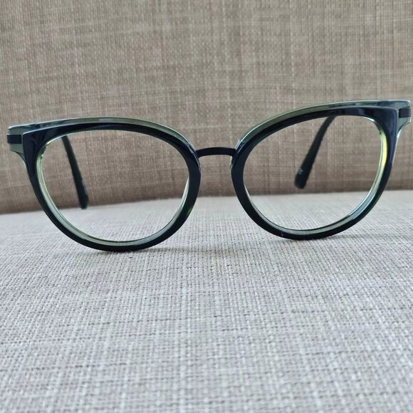Kirkland Signature Eyeglasses/Sunglasses Frame KS FILESHA Black/Trans Glasses - Picture 1 of 12